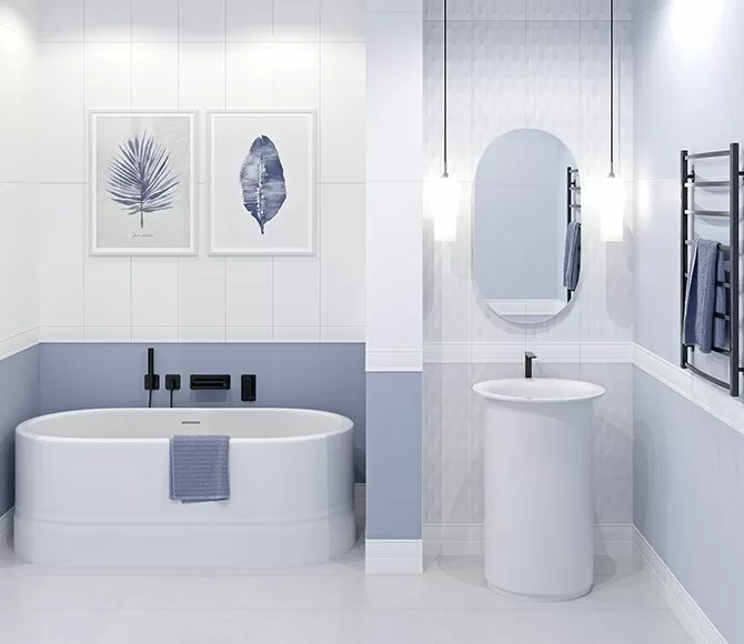 Мозаика TY2O041 Trendy голубой 30х30