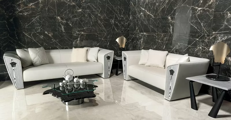 Керамогранит 262592 Tozzetto greca Nero Amasanta 10x10