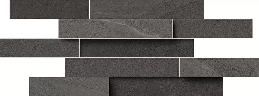 Керамогранит 620110000044 Contempora Carbon Brick 3D 28x78