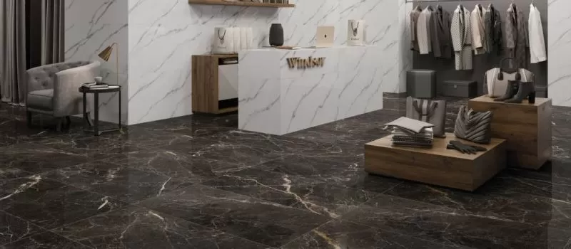 Керамогранит 90AH04 Windsor White Brillo 90x90