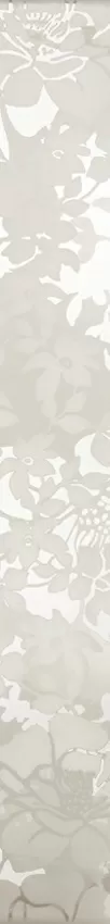 Плитка List Flower Bianco Lucido 6*50