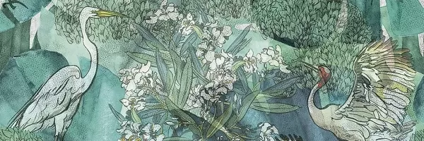 Плитка Панно стеклянное Botanica Rett Decor (3) 75x75