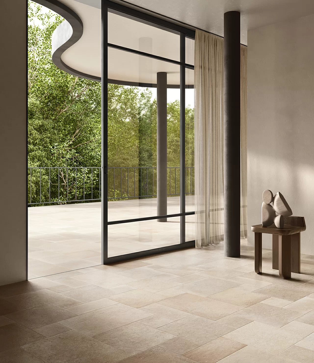 Керамогранит 1086529 Italica Modulare 39 Terra Mista (комплект 2шт 20x20, 1шт 20x40, 2шт 40x40, 1шт 40x60,8)
