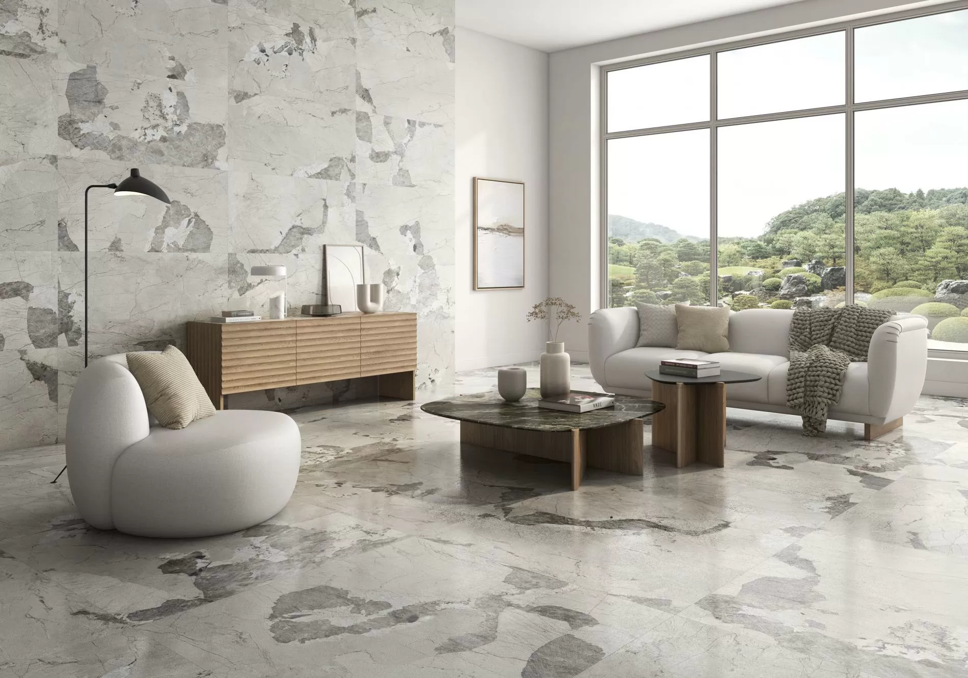 Керамогранит Patagonia White Antic Rect. 60x120
