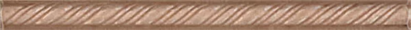 Плитка 196 Коричневый карандаш косичка 20*1.5