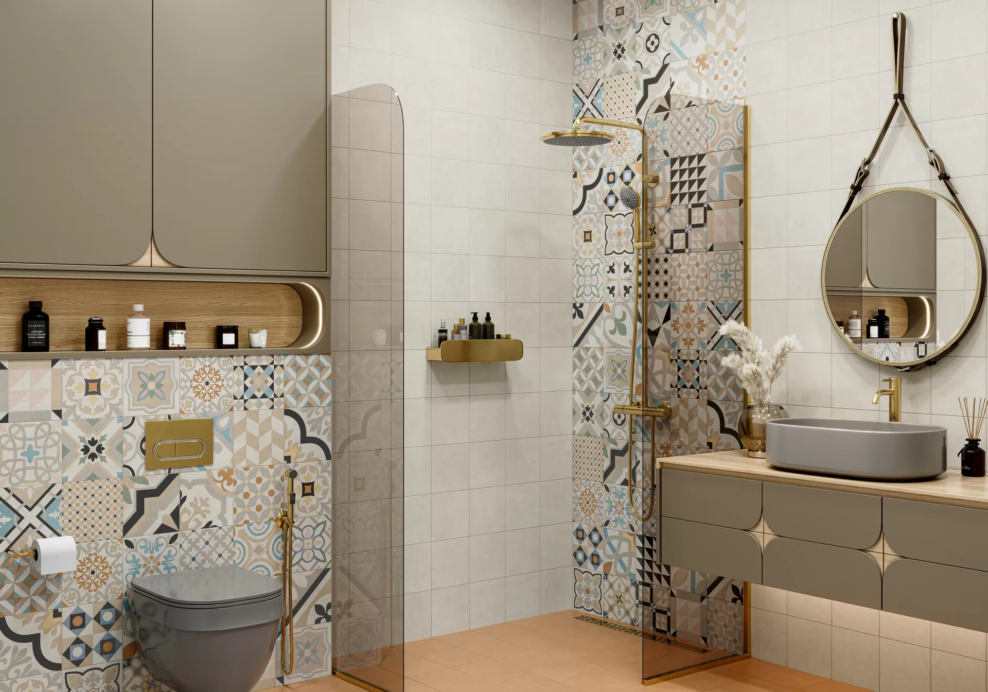 Керамогранит GP2020DMX23 Design Mix 2 матовый 200x200x8