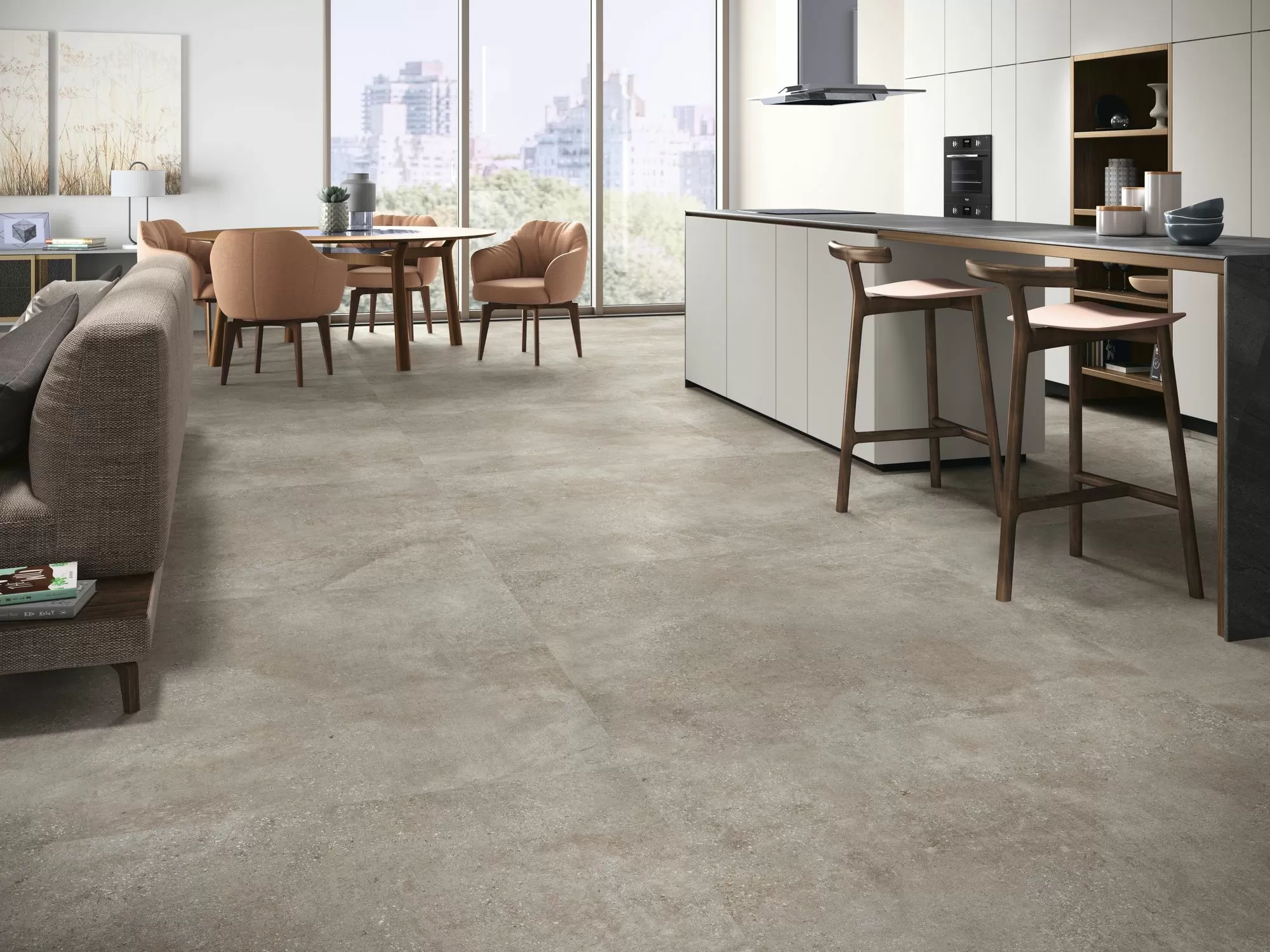 Керамогранит Habitat Grey Rect 80x80