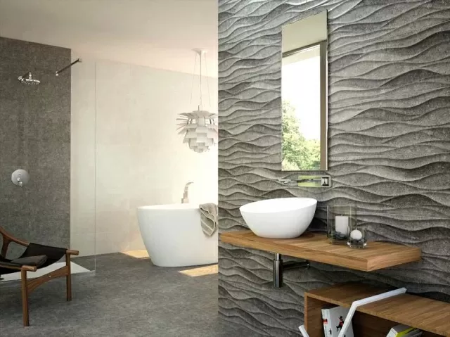 Плитка Decor Wind City Pearl 33.3x100