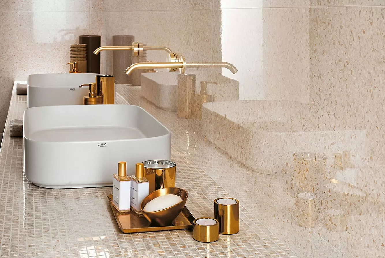 Керамогранит ATW3 Marvel Terrazzo White 60x60