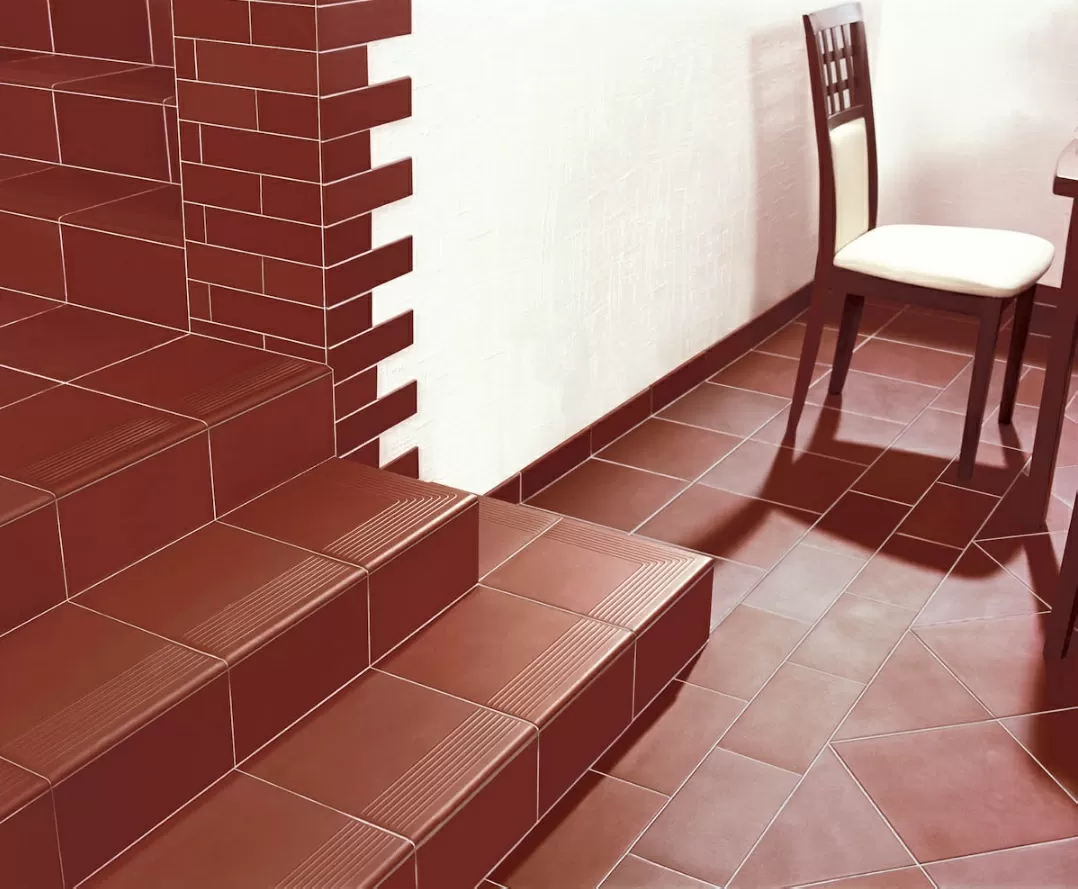 Клинкерная плитка Natural Brown Stopnica Prosta 30х30