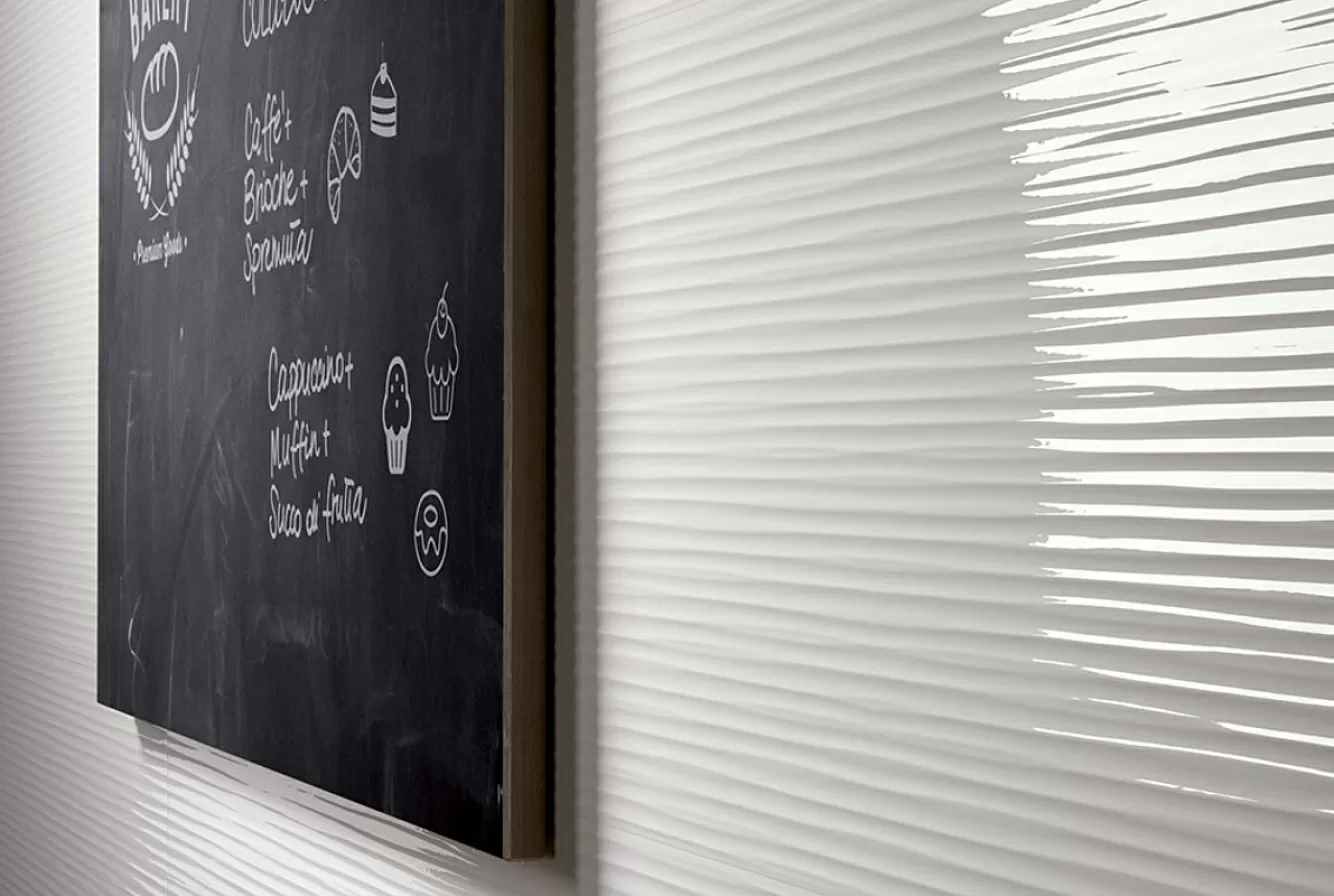 Плитка fLMU Lumina 75 Diamante Gloss White 25*75