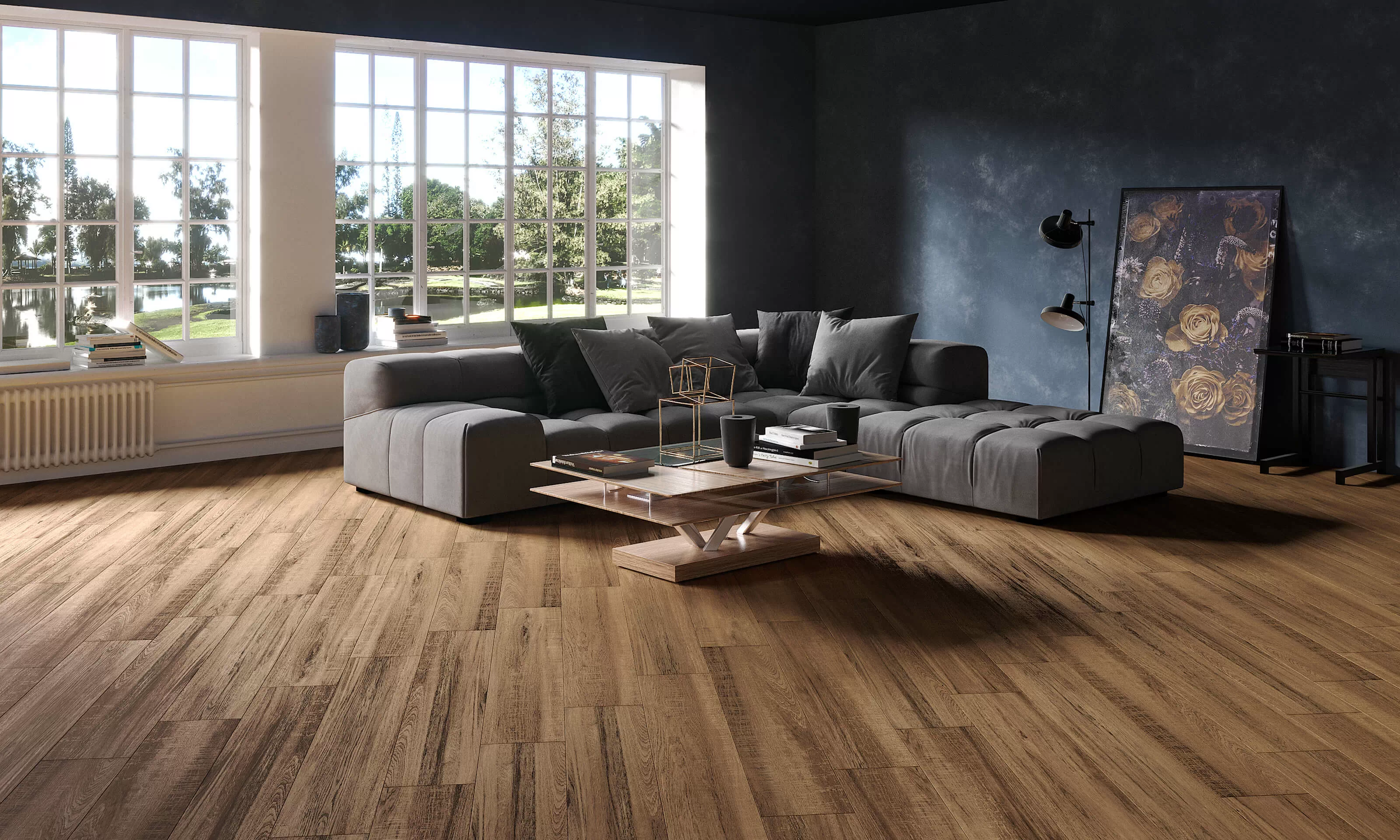 Керамогранит 1055 Casa Brown Mate 120x20