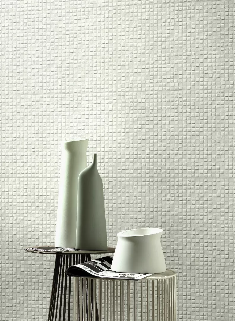 Плитка MMFP Essenziale Struttura Flora 3D Satinato 40x120