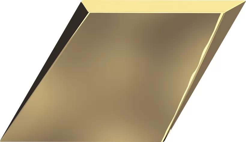 Плитка 218350 Rombo Drop Gold Glossy 15x25.9