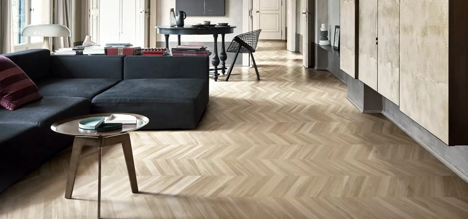 Керамогранит 03696 FLEUR DE BOIS NATUREL N/R (1.215) 15х90