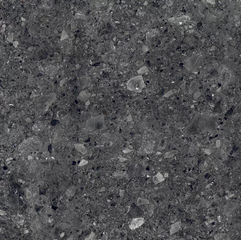 Керамогранит Terrazo Nero 20mm 60x60