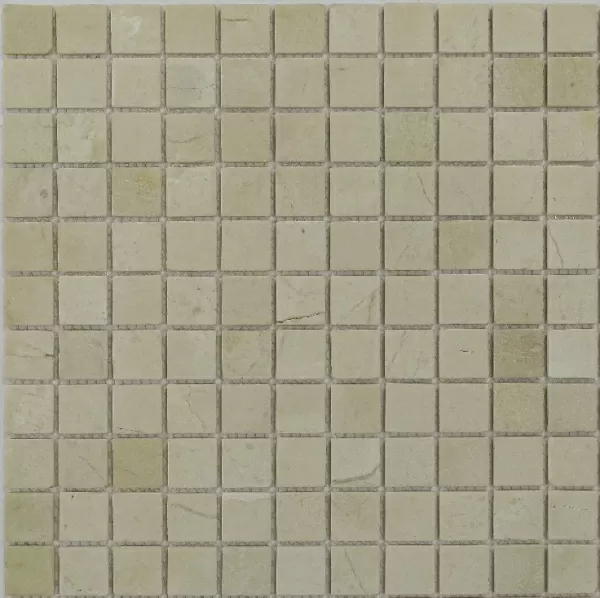 Мозаика Crema Marfil POL 4.8x4.8x7 30.5x30.5