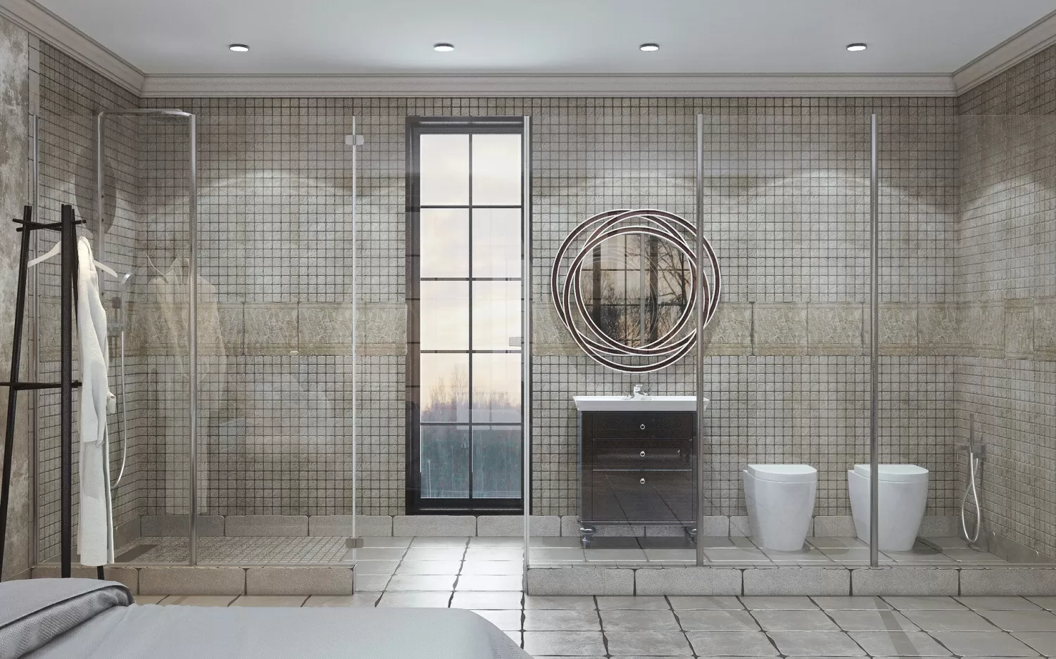 Мозаика B6515 MOSAICO Granato (5x5) 32.7х32.7