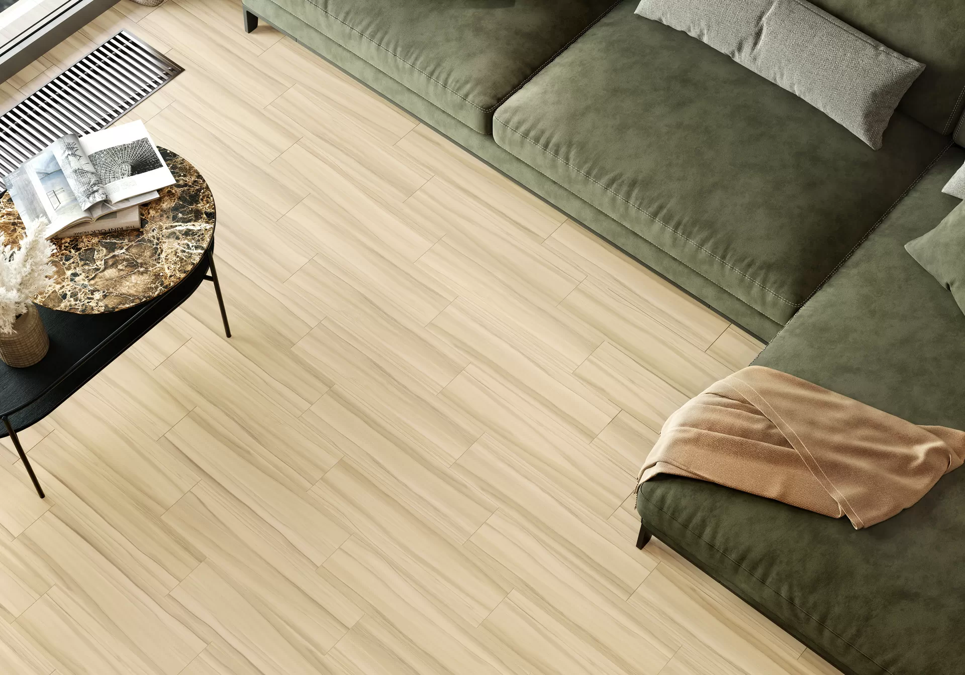 Керамогранит GP1560THW11 Thai Wood Beige матовый 150x600x7