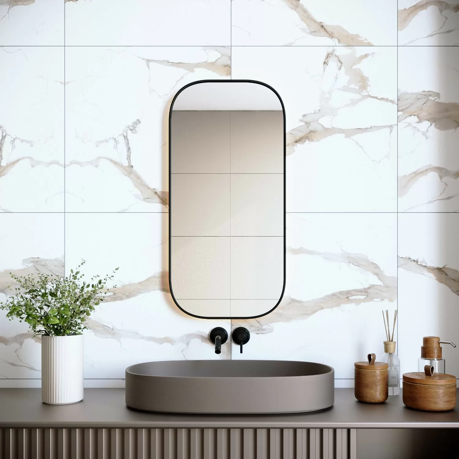 Керамогранит CA006060N Calacatta Brown 60x60