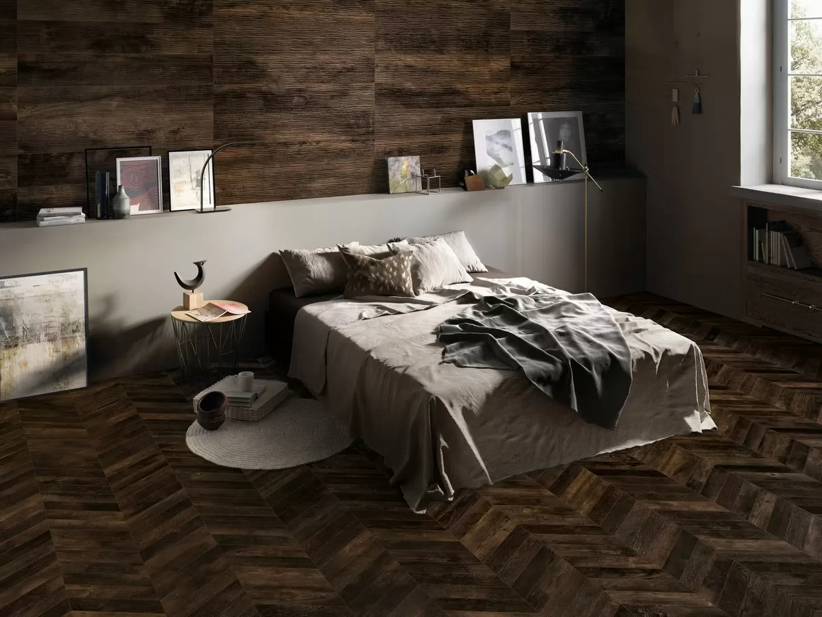 Керамогранит 54PV8R Grigio Spazzolato Nat. Rett. 20x120