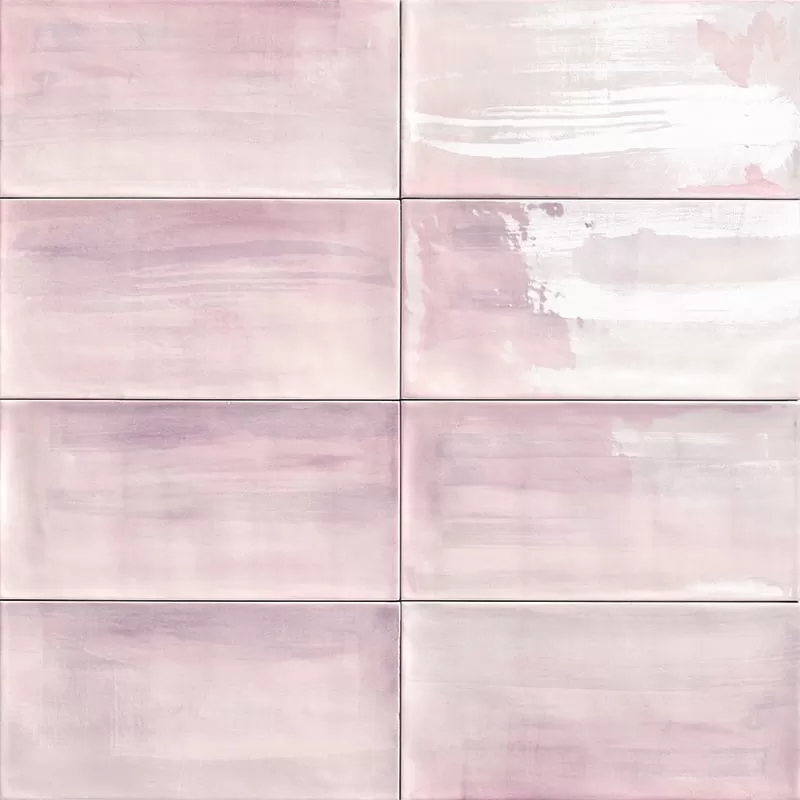 Плитка PT02914 Aquarel Pink 15x30