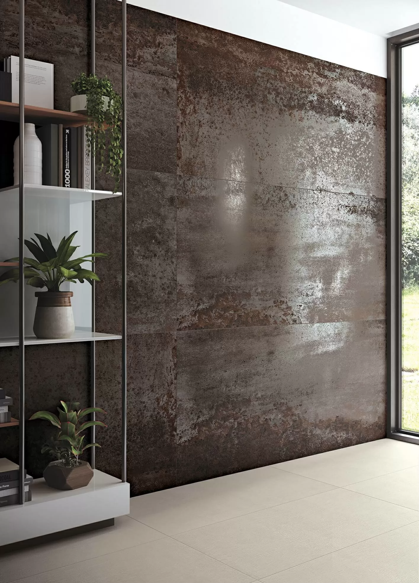 Мозаика 1062376 Mosaico Costruire Random Metallo Nero 30х30
