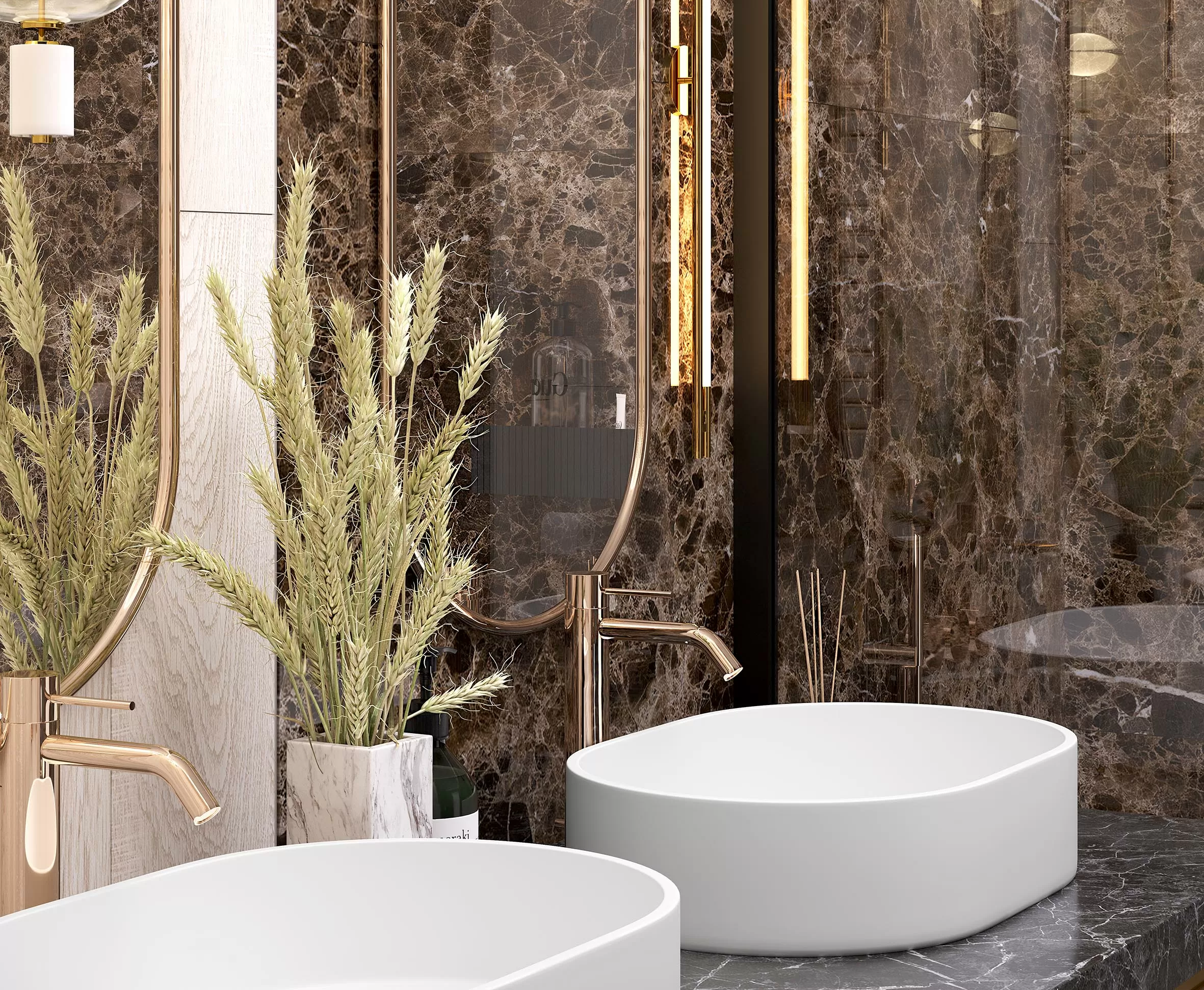 Керамогранит Emperador Brown Полированный 60x60
