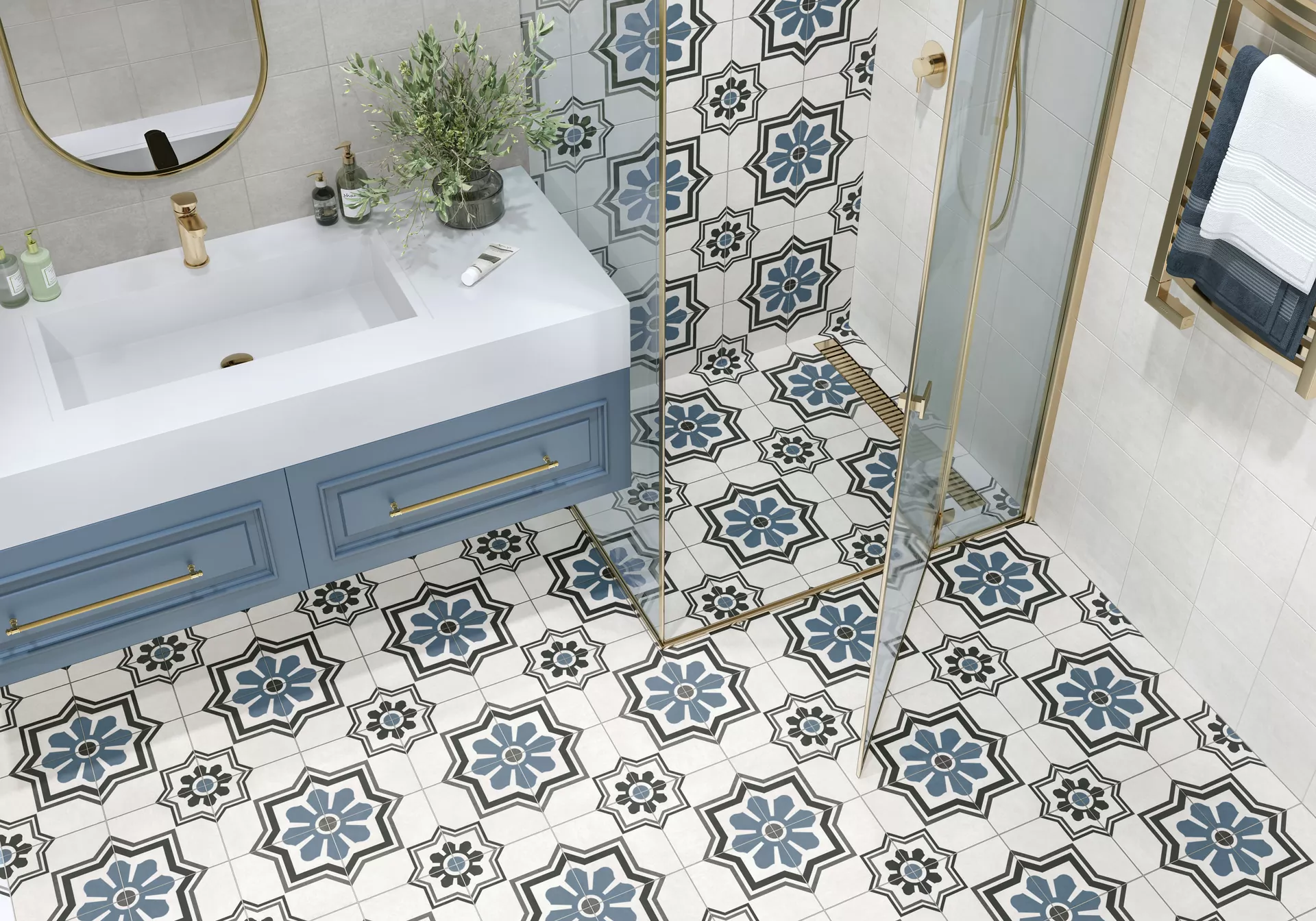 Керамогранит GP2020DMX23 Design Mix 2 матовый 200x200x8