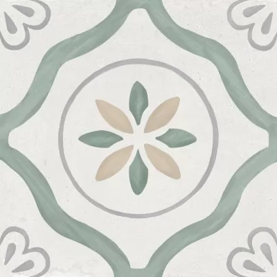 Керамогранит Sirocco Green Petals 22,3x22,3