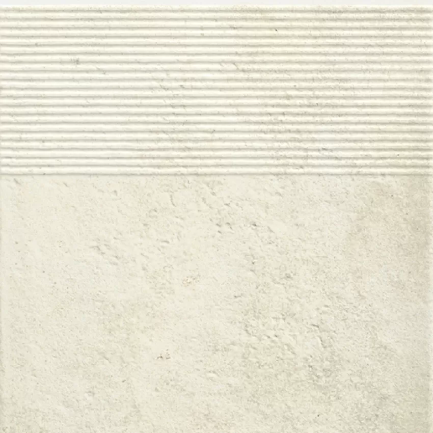 Клинкерная плитка Scandiano Beige Ступень простая структурная 30х30