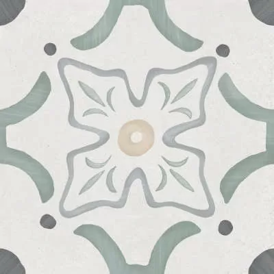 Керамогранит 3386036155 Sirocco Green Flower 9mm R10 22.3x22.3