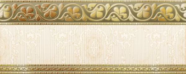 Плитка Cenefa Alba Oro 10x25
