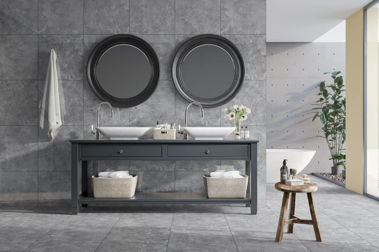 Керамогранит ETSTN1225MT60120 Madona Grey Matt 60x120