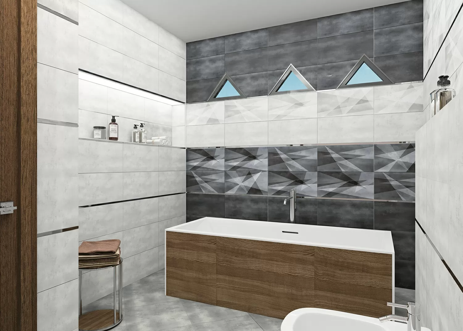 Плитка WT9SHG17 Shape Geometric 24.9х50