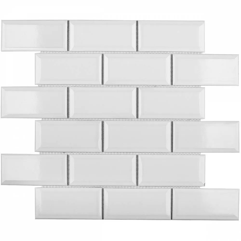 Мозаика AM81945 Metro White Glossy 4.5х9.5 28.8х29.4х6.5
