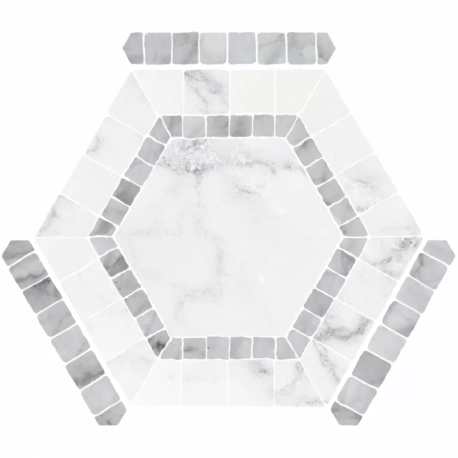 Керамогранит Ibiza White 22x25