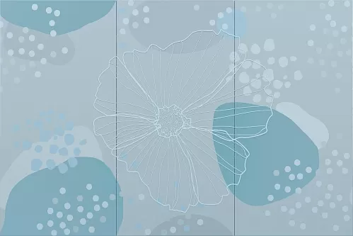 Плитка ND_D0014 Панно Pastel Montage 60х90