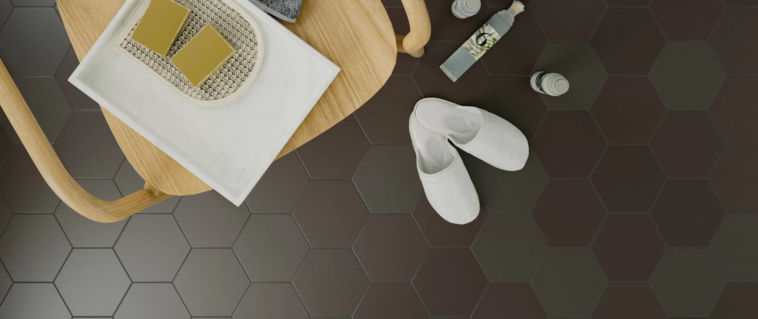 Керамогранит 122449 Hexa Six White 14x16