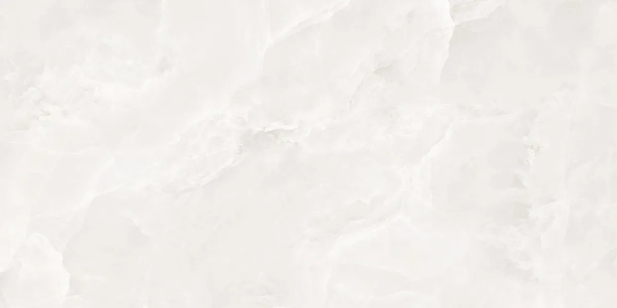Керамогранит Onyx Lux Bianco белый полированный матированный 60х120