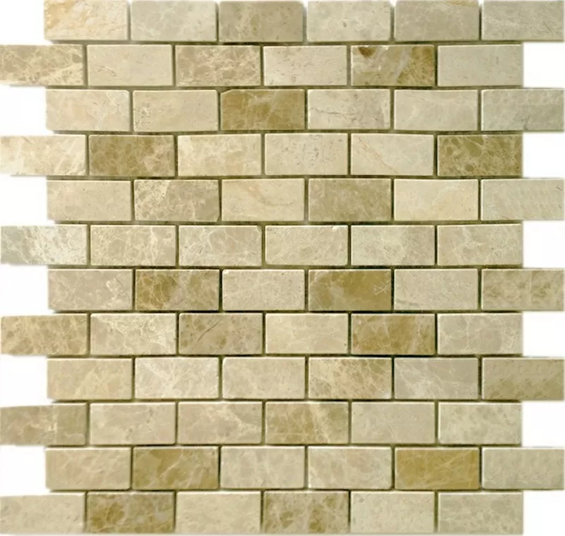 Мозаика Pietrine Emperador Light POL 23x48 - толщ. 4 мм 298X298