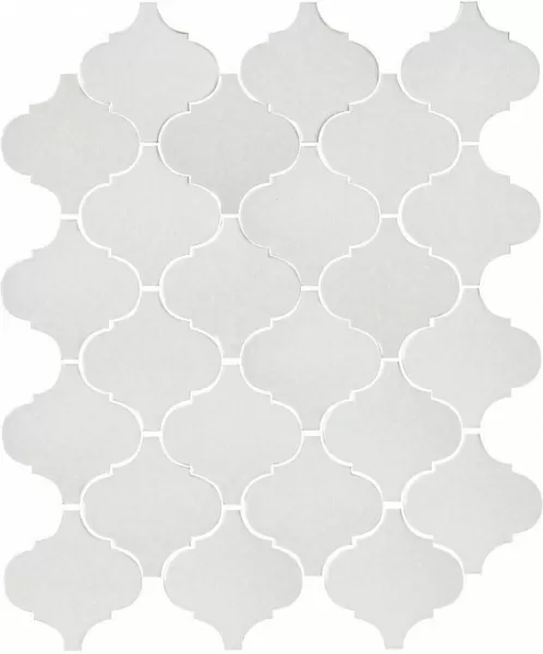 Плитка 65000 Арабески глянцевый белый 26x30