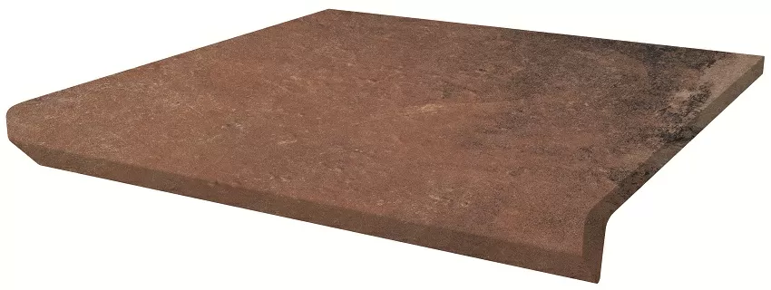 Клинкерная плитка Scandiano Rosso Kapinos Stopnica Prosta 30x33