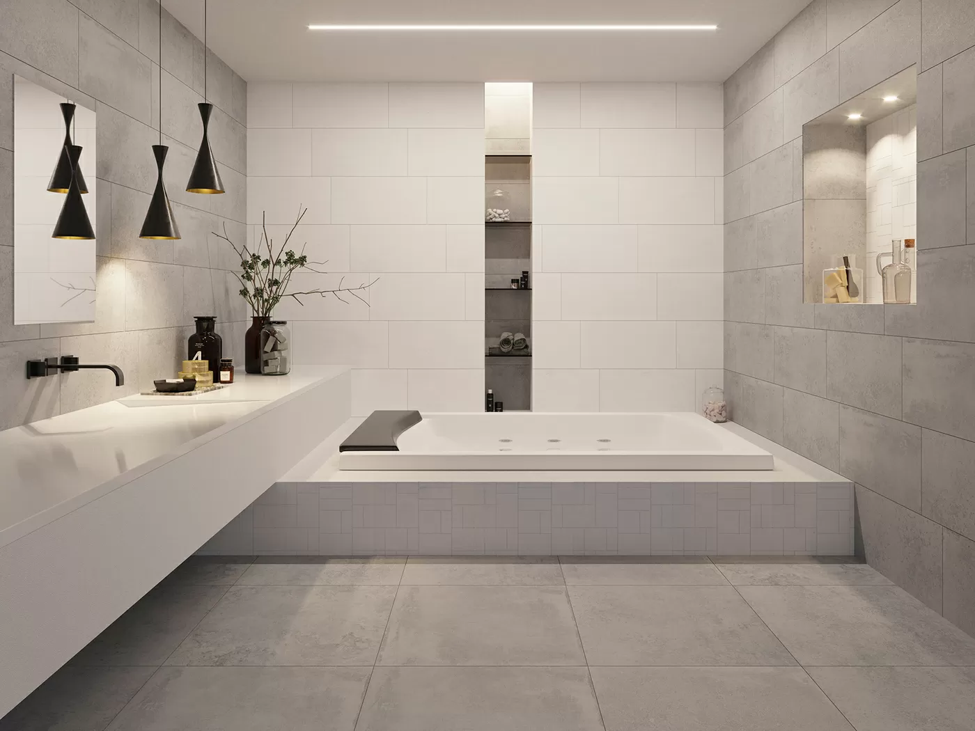 Плитка Neo Gris 30x90