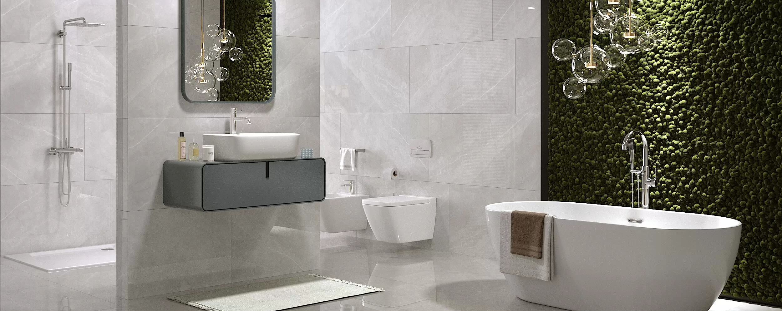 Керамогранит 863 Dove Brown Slim 120x60