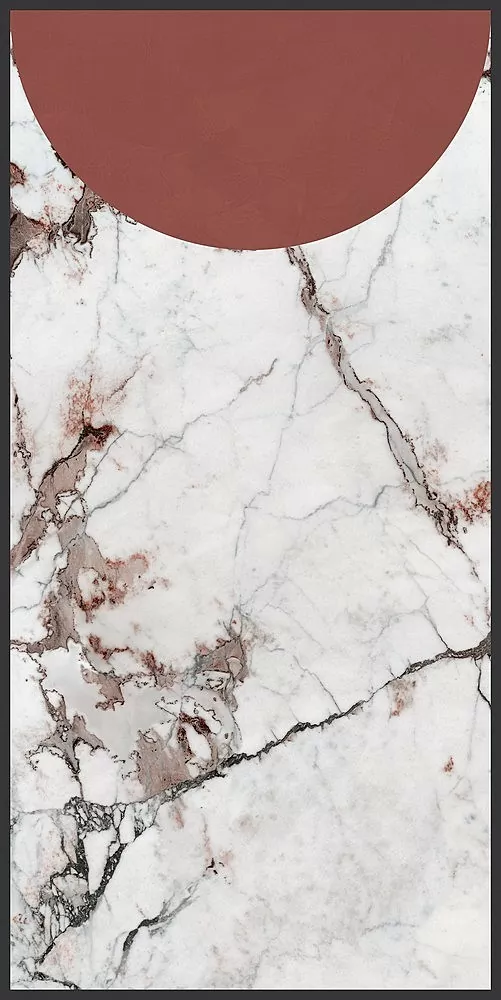 Керамогранит 764127 Policroma Volta Breccia-Mattone Mat Ret 6mm 120x240