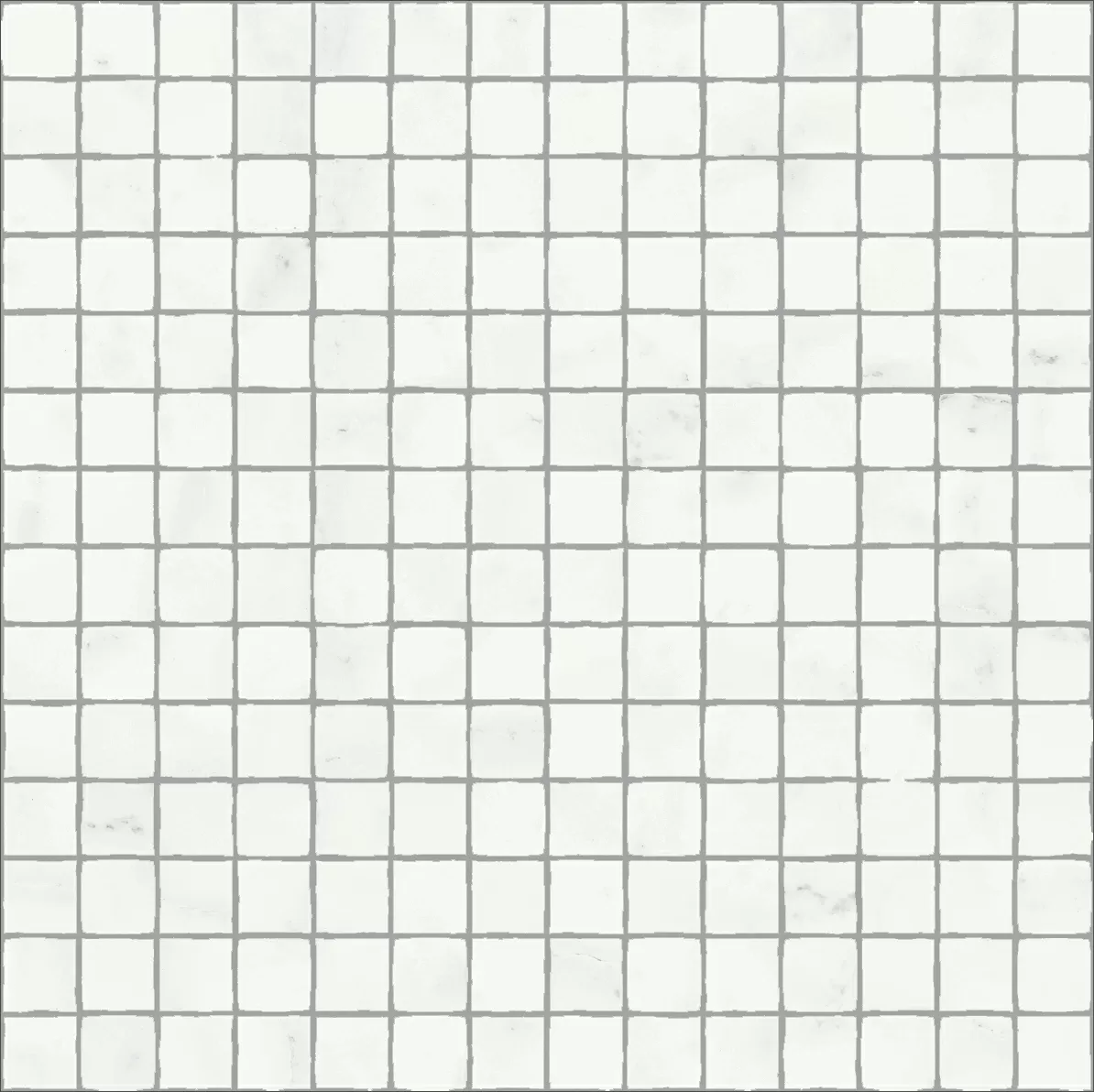 Мозаика 620110000119 Charme Deluxe Бьянко Микеланжело Мозаика Сплит Пат 30x30