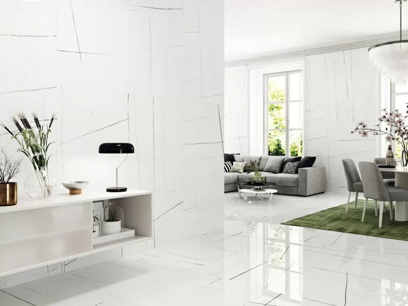 Керамогранит Titanium White Pulido Rect 120x260
