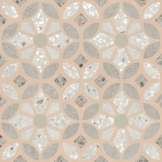Керамогранит K949796LPR01VTE0 Beton-Terrazzo Декор Пэчворк 7ЛПР 60x60