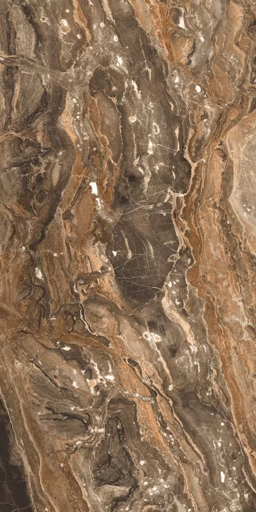 Керамогранит GR204 Richter Brown High glossy 600x1200